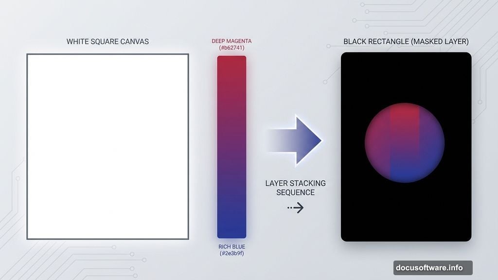 Gradient manipulation and black overlay create depth in portraits