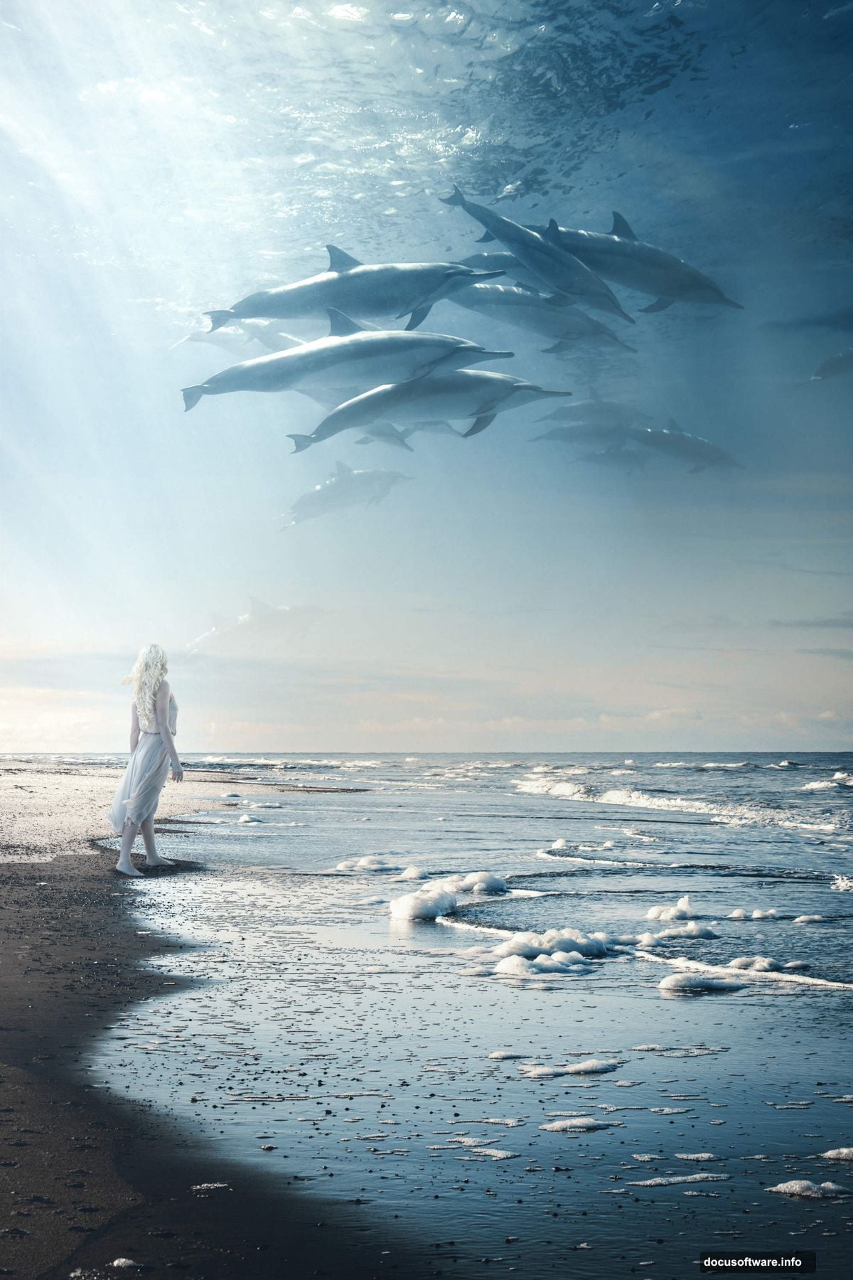 Place background image and transform to fill canvas completely