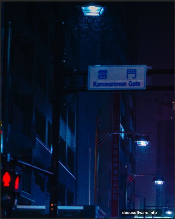 Gaussian Blur creates atmospheric perspective for cyborg composition depth