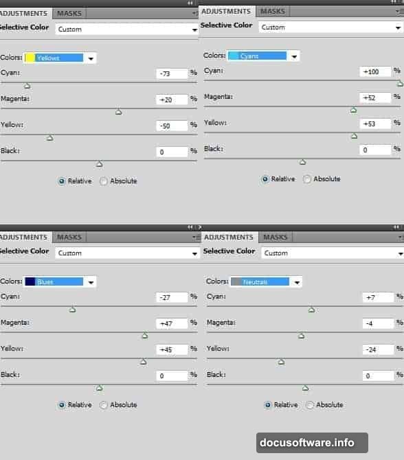 Multiple stock photo layers assembled using Soft Light blending mode