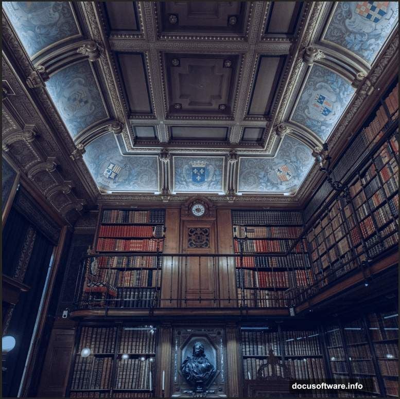 Water surface image replacing masked roof area in library composite