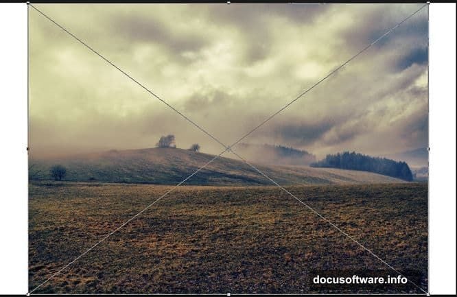 Scaling field image from center while keeping proportions locked