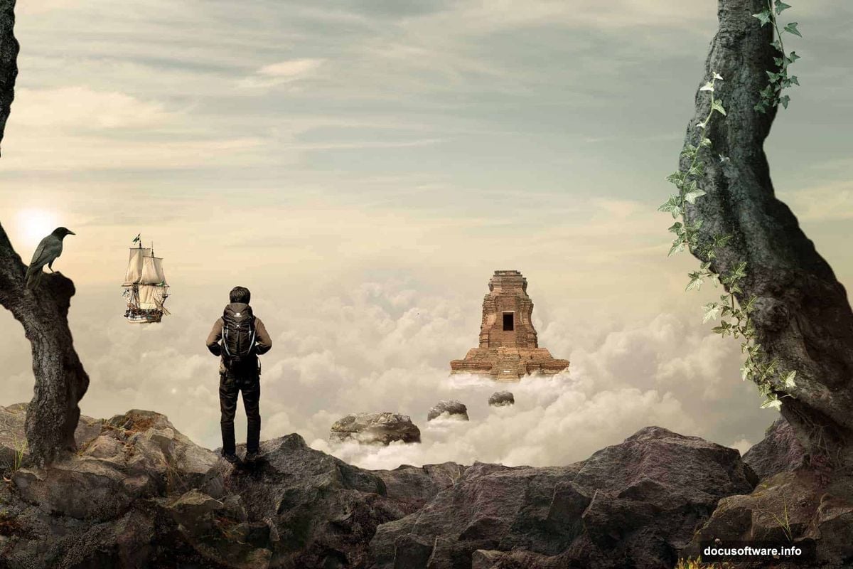 Hand-drawn sketch becomes a shopping list before opening Photoshop