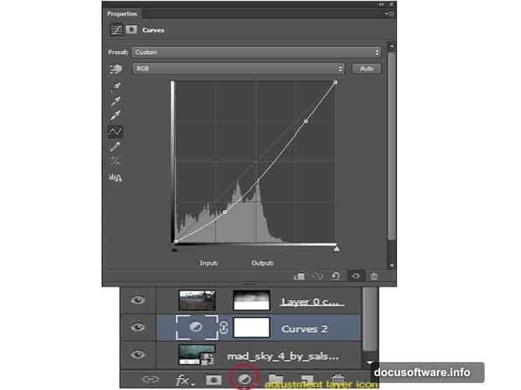 Clone Stamp tool samples current and below layers to clean ground