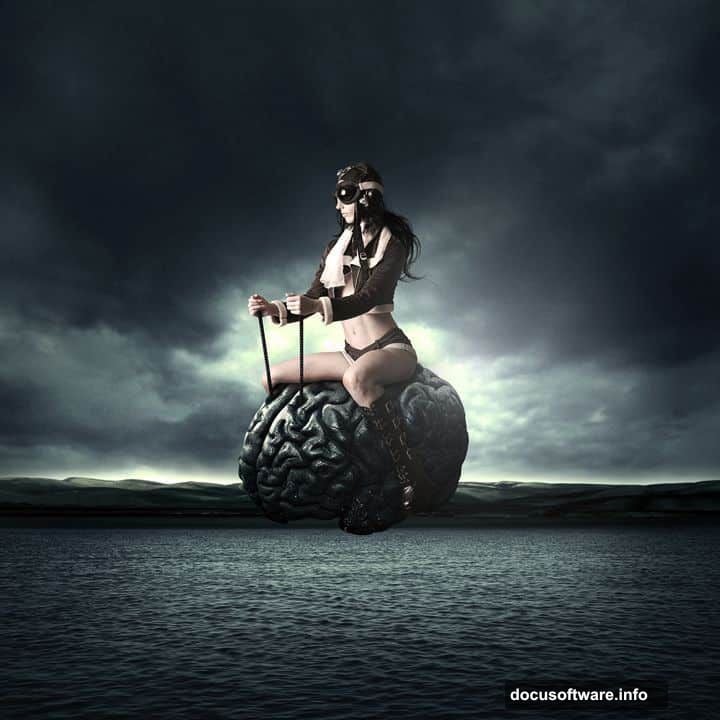 Building background layer by layer creates atmospheric depth in composites