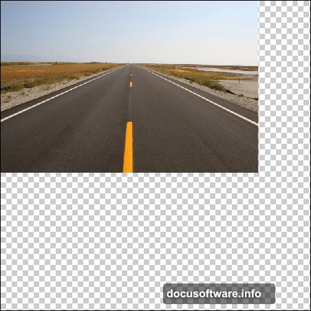 Remove watermarks by activating Crop tool and dragging boundaries