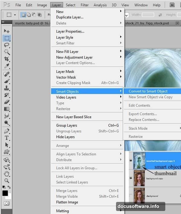 Mask around eyes nose lips using soft brush at opacity