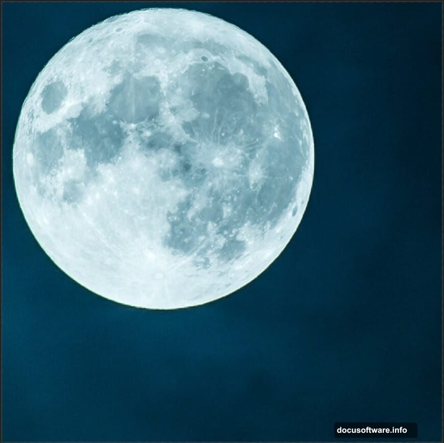 Adjustment layers control moon colors tones and atmospheric warmth naturally