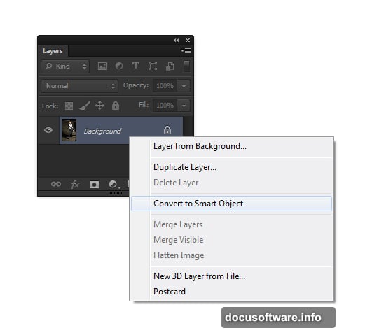 Vibrance adjustment layer reduces color intensity while maintaining depth