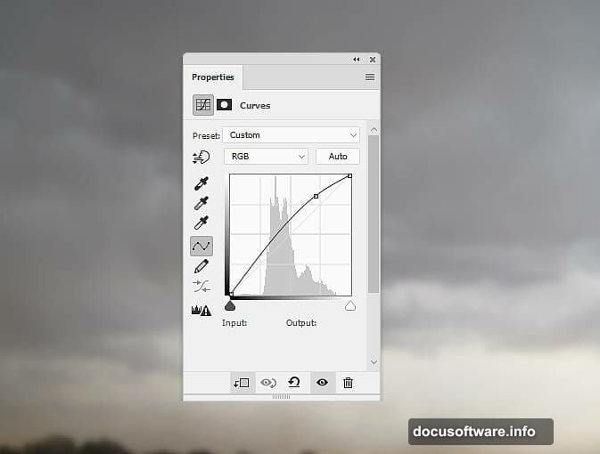 Create atmospheric perspective where distant elements appear lighter using masks