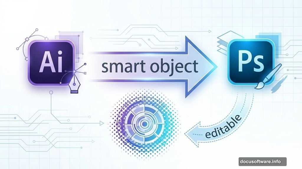 Vector graphics from Illustrator paste into Photoshop as smart objects