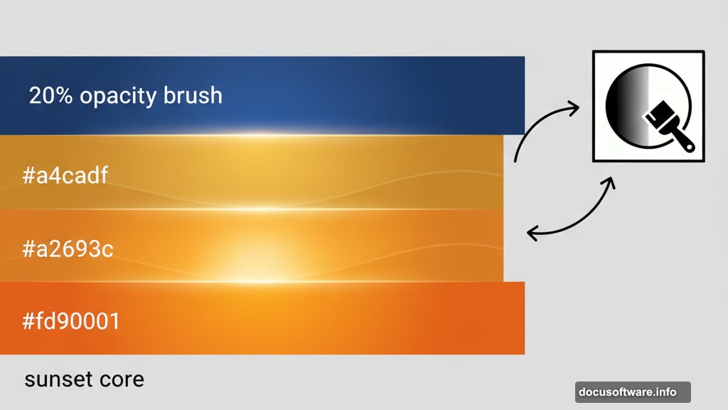 Build atmospheric depth using layer masks to fade edges naturally