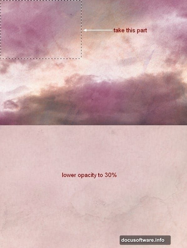 Convert layer to Smart Object then flip horizontally and drop opacity