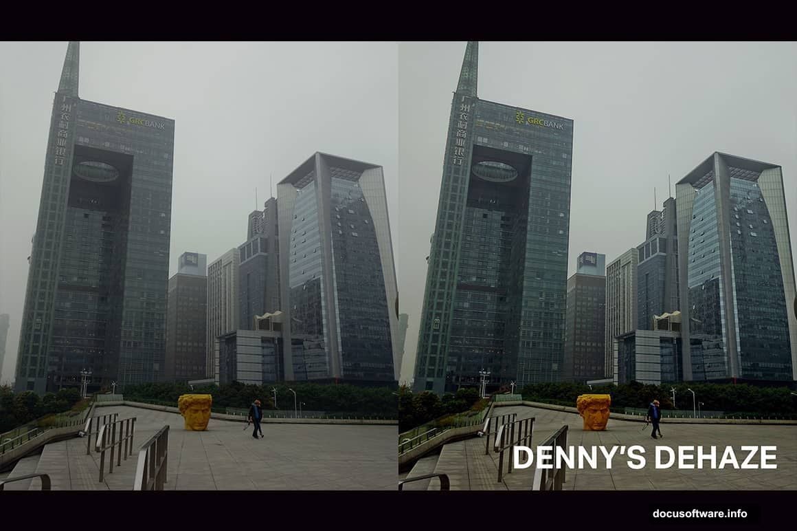 Morning fog requires different processing than heat haze or pollution