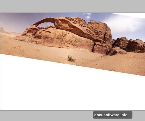 Adjust desert layer to match rock formation lighting and color
