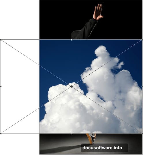 Blending Options black slider split removes harsh cloud edges naturally