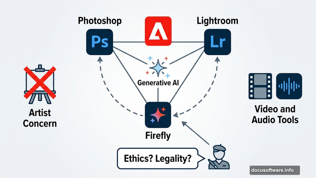 Adobe Firefly generative AI suite raises concerns among artists and designers
