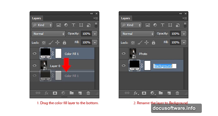 Before and after Bourne Legacy-style stripe pattern mask poster effect