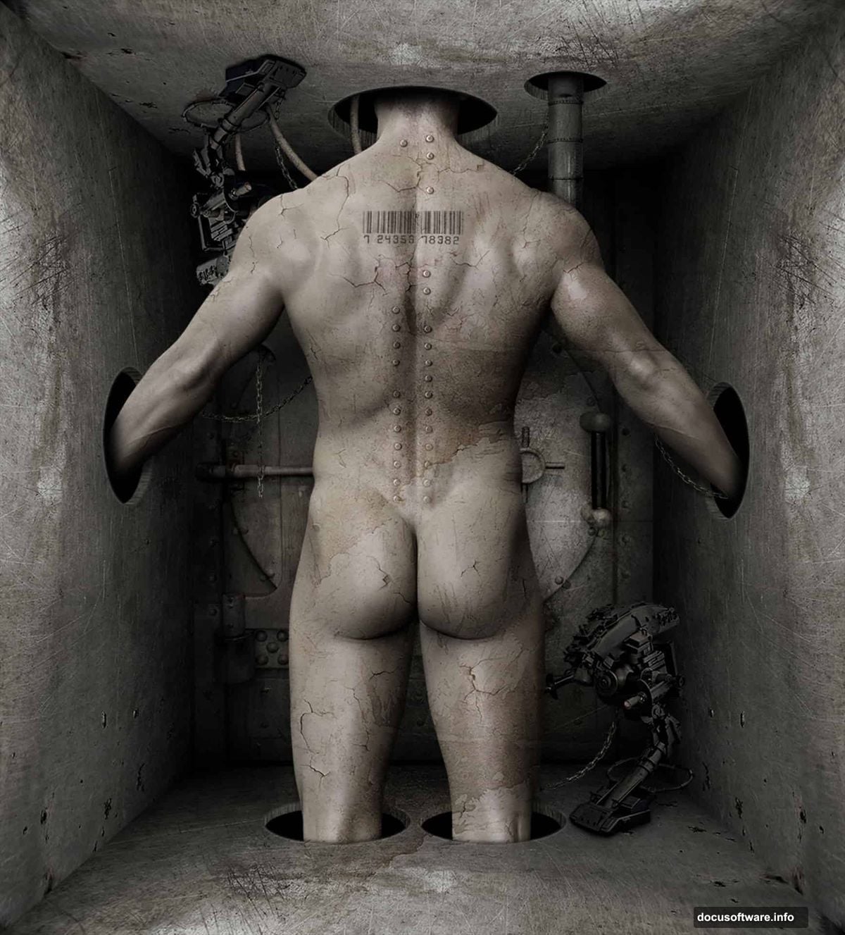 Magic Wand and Quick Mask cutting out figure on transparent background