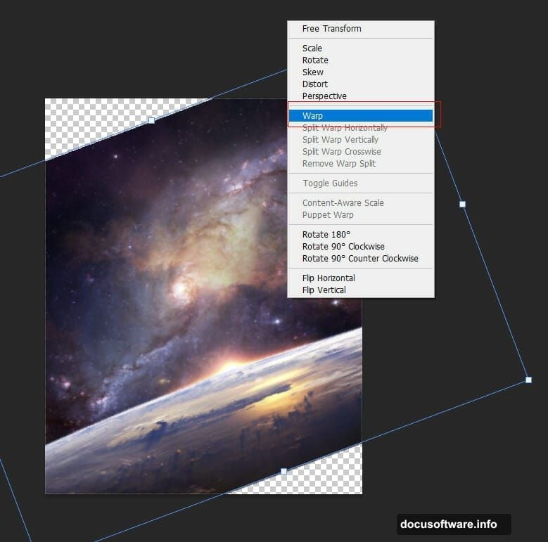 Adding and transforming a second planet into the space scene