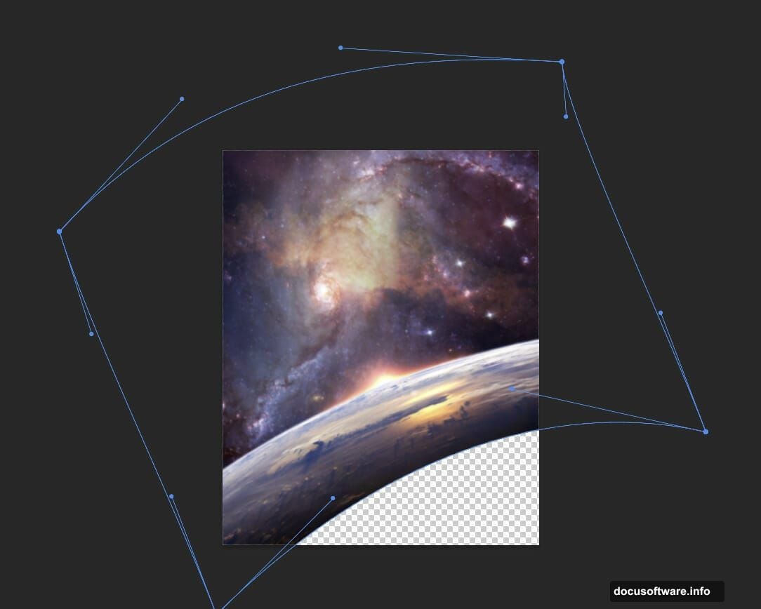 Camera Raw filter polish applied to final galaxy space composite scene