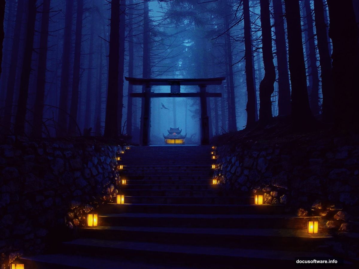 Setting up forest base on a 2000x1500 Photoshop canvas