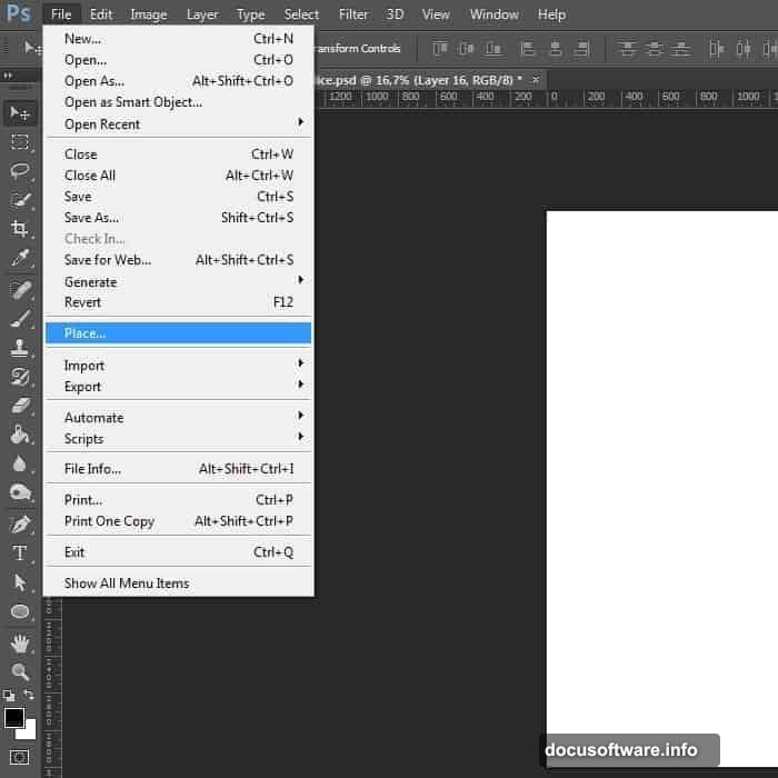 Layer masks painted in Photoshop to blend landscape duplicates naturally
