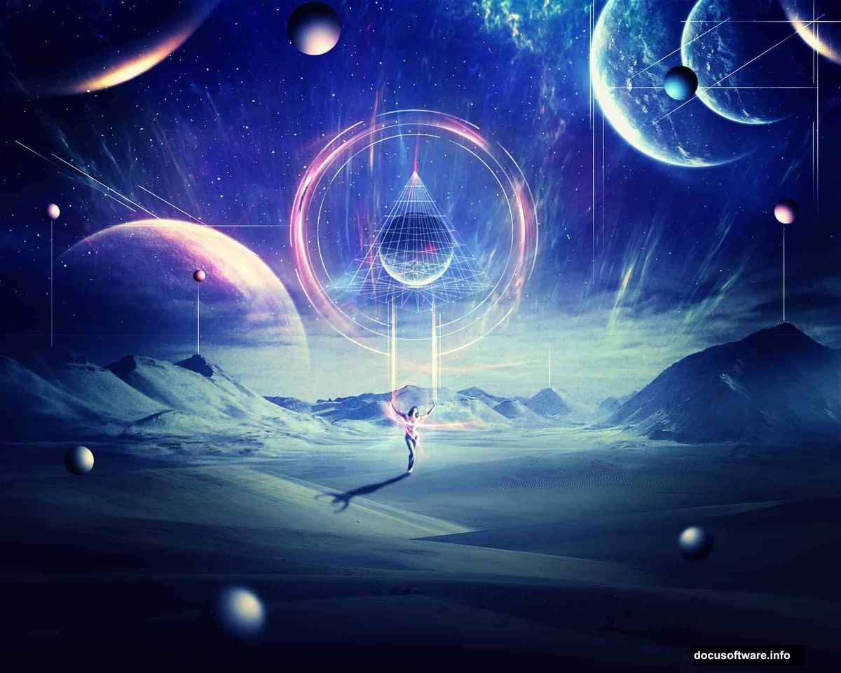 Radial gradient tool creates night sky from #384962 to #09131d