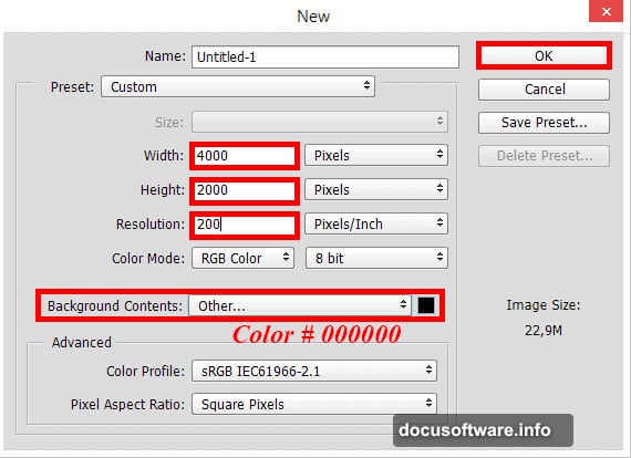 Gaussian Blur at 300px transforms color patches into smooth nebula gradient