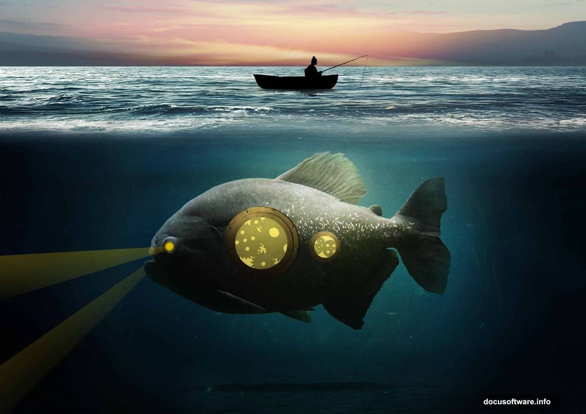 Fisherman stands watch over fish submarine holding deepest memories