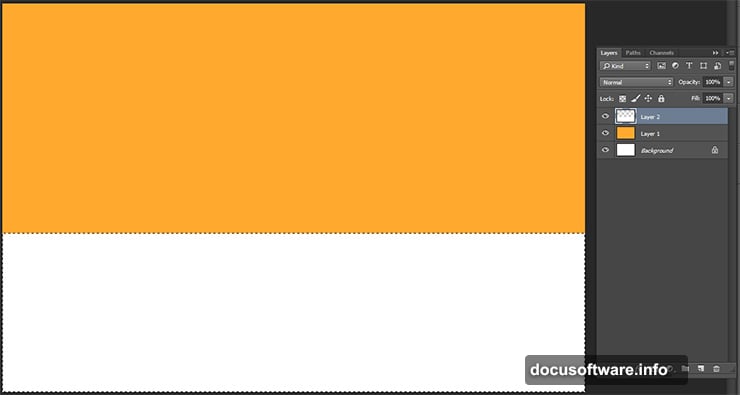 Quick Selection Tool with 1% brush spacing isolates model from background