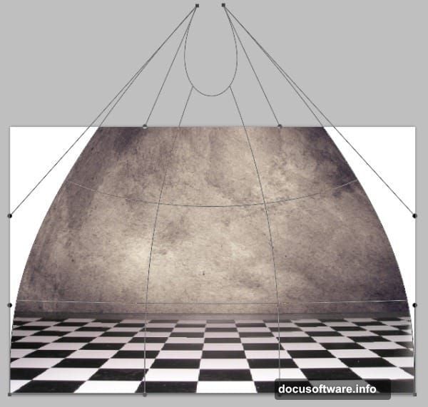 Layer masks blending model rabbit and pocket watch into unified scene