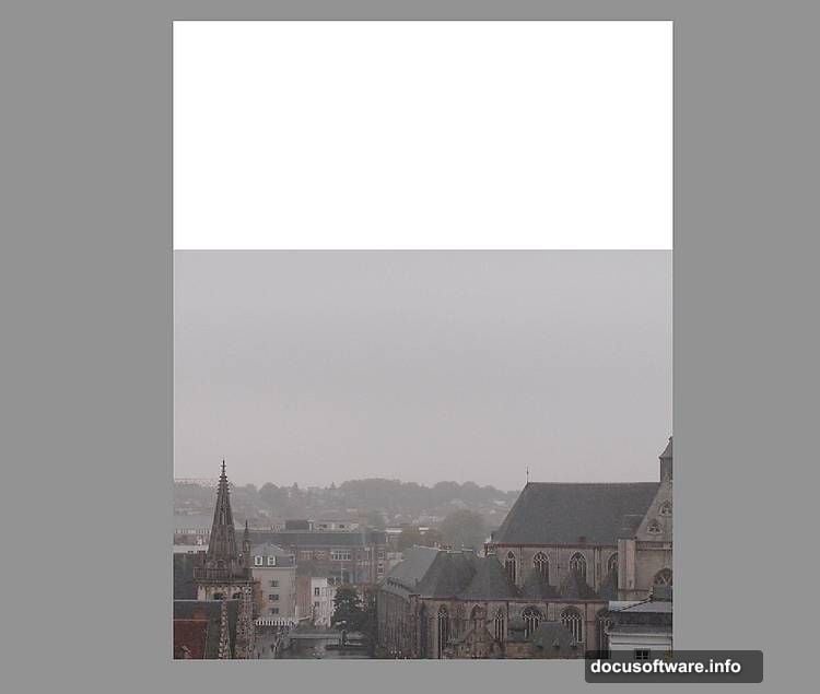 Color Balance and Curves adjustment layers clipped to city layer