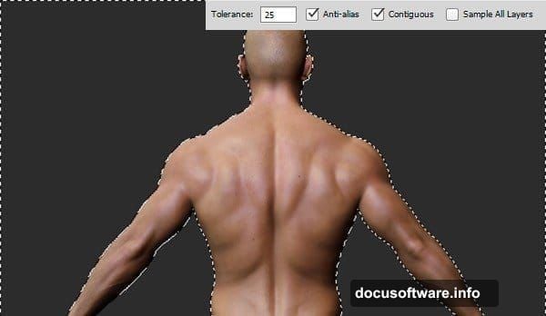 Photoshop Canvas Size set to 3362 x 3719 pixels for room scene