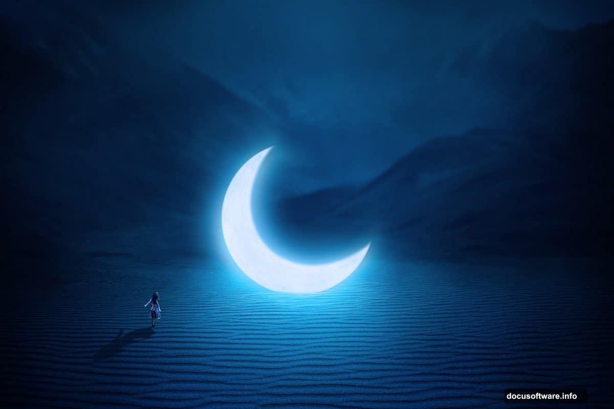 Setting up canvas with sky background and Curves adjustment layer