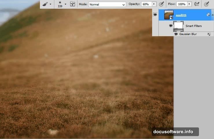 Clipped Brightness/Contrast layers create dark overcast atmosphere highlights