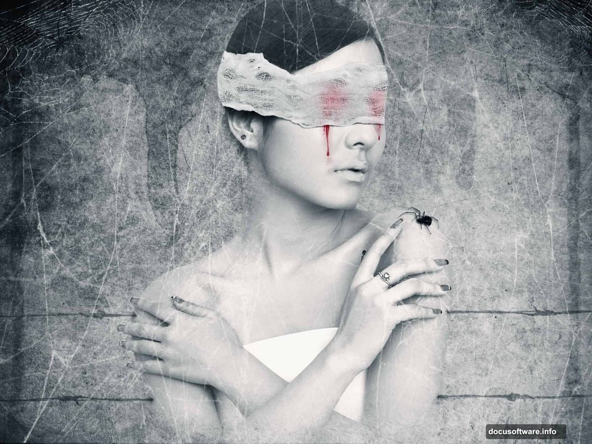 Grunge texture stock image desaturated to black and white on canvas