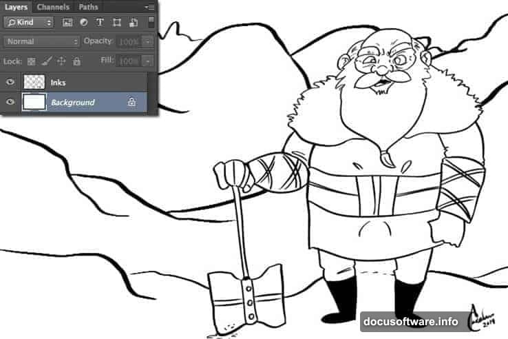 Magic Wand tool settings with Tolerance zero and Sample All Layers
