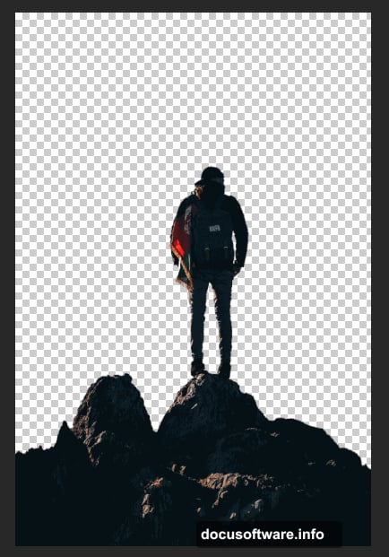 Multiple stock images combined into one seamless dreamlike scene