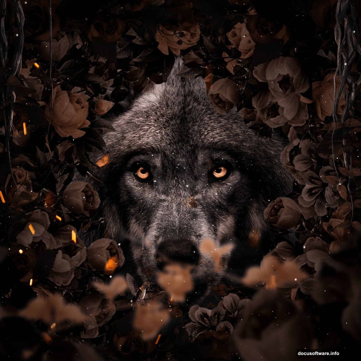 Setting up a 3080px square canvas at 300dpi resolution in Photoshop